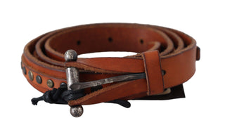 Elegant Leather Waist Belt In Brown - Luxury for You