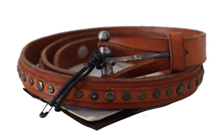 Elegant Leather Waist Belt In Brown - Luxury for You