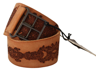 Classy Double Buckle Genuine Leather Belt - Luxury for You