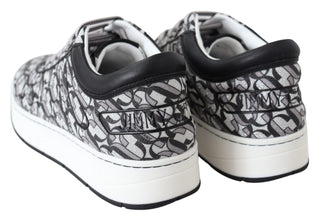 Glittering Slip-on Sneakers - Silver And Black - Luxury for You