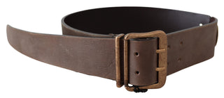 Elegant Leather Fashion Belt In Rich Brown - Luxury for You