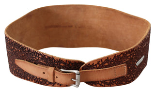 Elegant Brown Leather Fashion Belt - Luxury for You