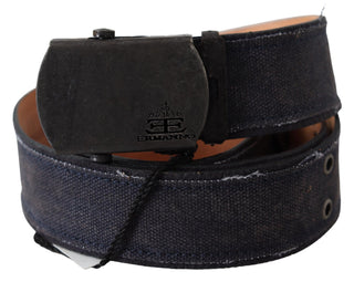 Chic Blue Leather Waist Belt - Luxury for You