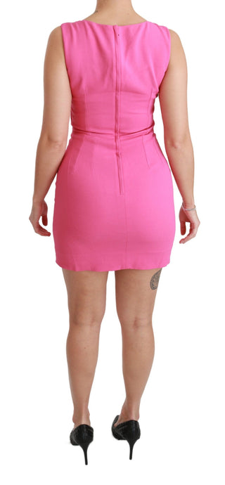 Chic Pink Sheath Mini Bodycon Dress - Luxury for You