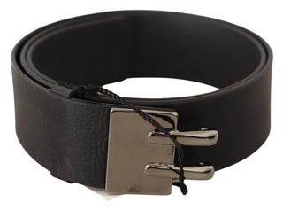 Elegant Black Leather Fashion Belt - Luxury for You