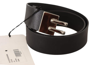 Elegant Black Leather Fashion Belt - Luxury for You