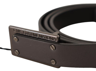 Elegant Leather Belt With Metal Buckle - Luxury for You