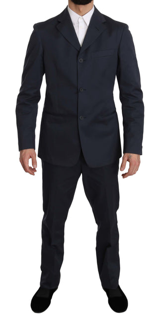 Elegant Blue Two-piece Suit - Luxury for You