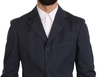 Elegant Blue Two-piece Suit - Luxury for You