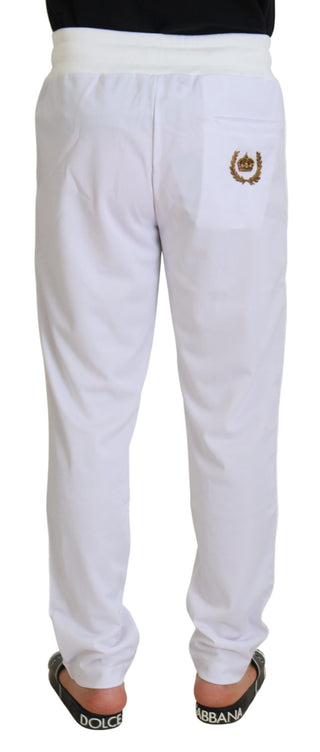 Elegant White Jogger Pants For Sophisticated Comfort