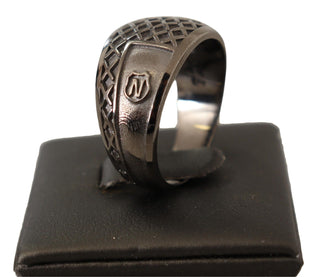 Exquisite Silver Mens Statement Ring - Luxury for You