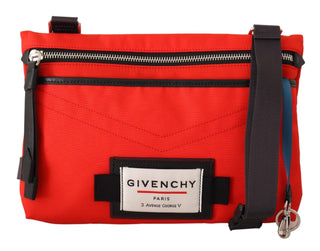 Chic Red And Black Downtown Crossbody Bag - Luxury for You