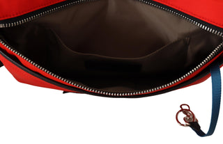 Chic Red And Black Downtown Crossbody Bag - Luxury for You