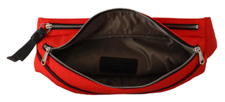 Elegant Large Bum Belt Bag In Red And Black - Luxury for You