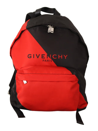 Sleek Urban Backpack In Black And Red - Luxury for You