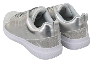 Sleek Silver Sneakers For Trendsetters - Luxury for You