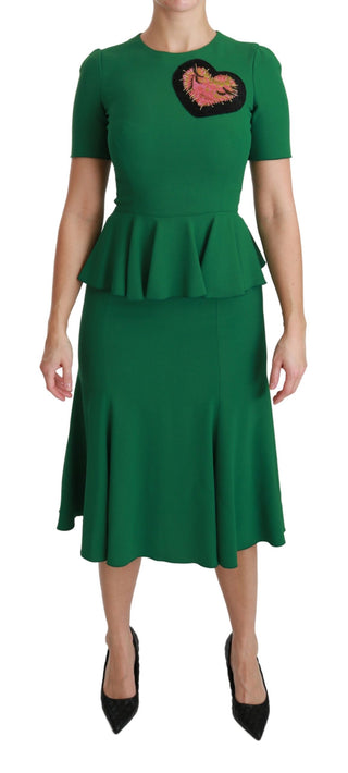 Enchanted Green Mermaid Midi Dress - Luxury for You