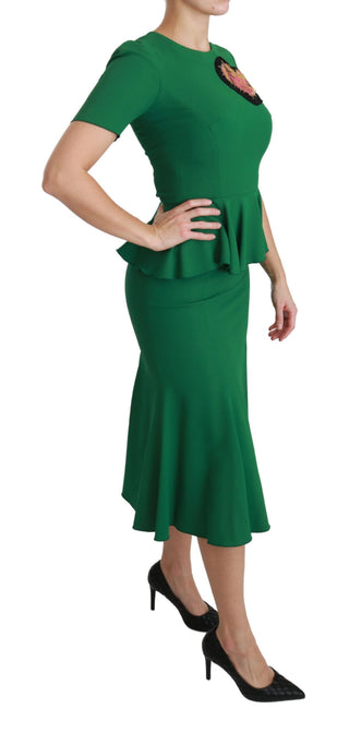 Enchanted Green Mermaid Midi Dress - Luxury for You