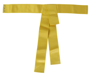 Chic Silk Yellow Women's Elegant Belt - Luxury for You