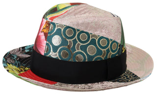 Eclectic Chic Multicolor Fedora Cap