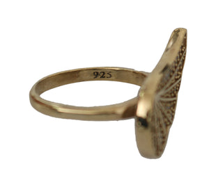 Elegant Gold-crystal Embellished Ring - Luxury for You