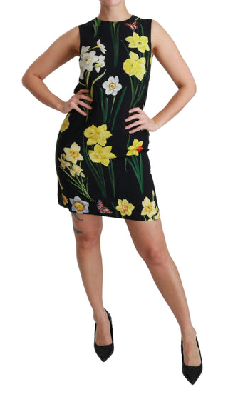 Floral Sheath Mini Dress - Elegance Redefined - Luxury for You