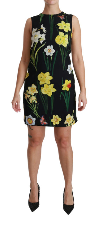 Floral Sheath Mini Dress - Elegance Redefined - Luxury for You