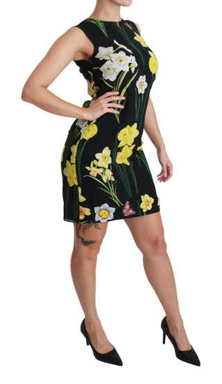 Floral Sheath Mini Dress - Elegance Redefined - Luxury for You