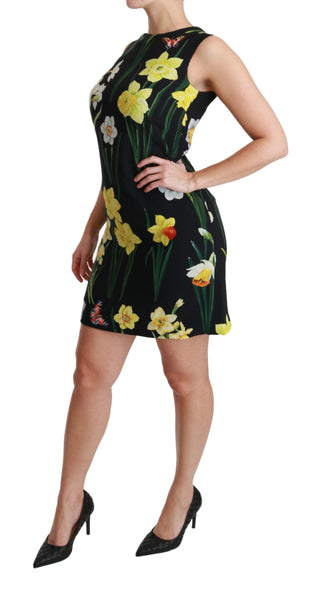 Floral Sheath Mini Dress - Elegance Redefined - Luxury for You