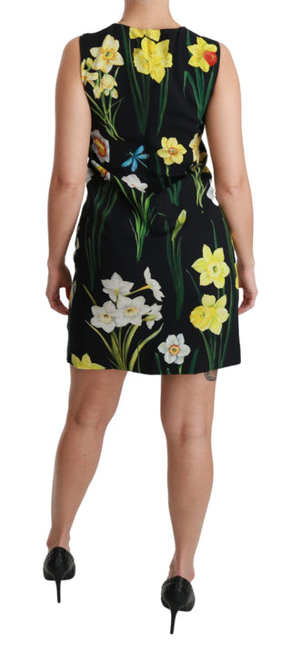 Floral Sheath Mini Dress - Elegance Redefined - Luxury for You