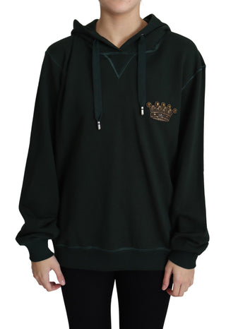 Regal Crown Embroidered Hoodie - Luxury for You