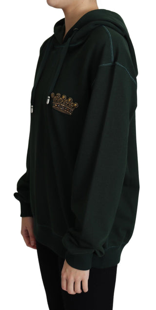 Regal Crown Embroidered Hoodie - Luxury for You