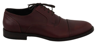 Elegant Bordeaux Leather Dress Shoes - Luxury for You