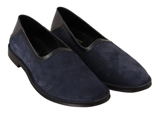 Elegant Perforated Leather Loafers - Luxury for You