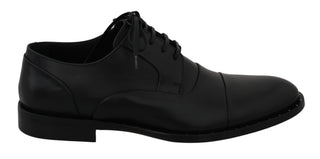 Sleek Black Leather Formal Dress Shoes - Luxury for You