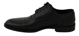 Sleek Black Leather Formal Dress Shoes - Luxury for You