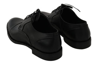 Sleek Black Leather Formal Dress Shoes - Luxury for You