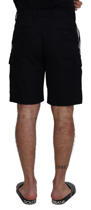 Elegant Mainline Black Shorts