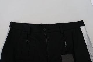 Elegant Mainline Black Shorts