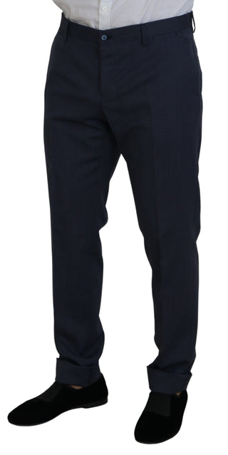 Elegant Blue Martini Men's Slim Fit Suit