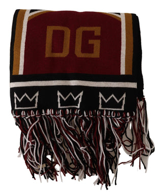 Elegant Dg King Wool & Cashmere Scarf