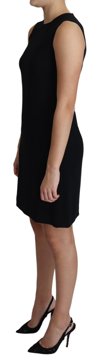 Elegant Sleeveless Black A-line Mini Dress - Luxury for You