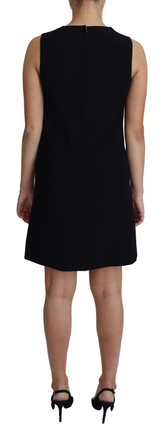 Elegant Sleeveless Black A-line Mini Dress - Luxury for You