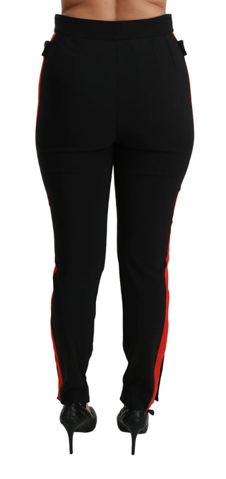 Chic High Waist Skinny Pants In Black - Luxury for You