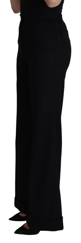 Elegant Cashmere Wide Leg Trousers - Luxury for You