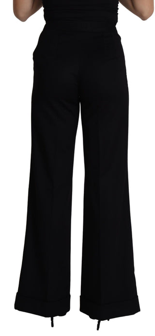 Elegant Cashmere Wide Leg Trousers - Luxury for You