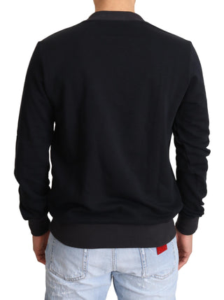 Regal Crown Motive Crewneck Sweater - Luxury for You