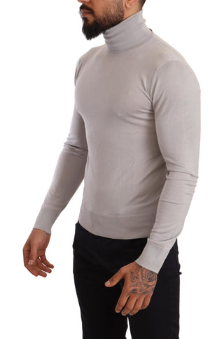 Elegant Cashmere-silk Blend Turtleneck - Luxury for You