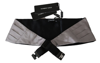 Elegant Gray Silk Cummerbund For Men - Luxury for You