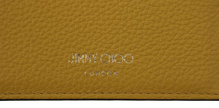 Sunshine Yellow Leather Card Holder - Luxury for You